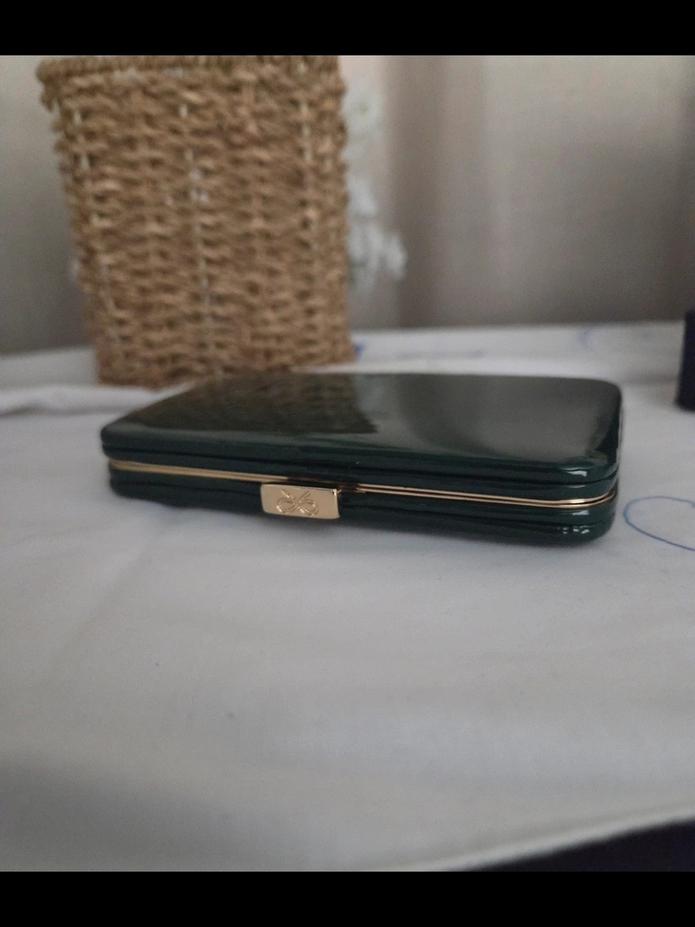 Anya Hindmarch Card/Money Case Emerald Green - Picture 3 of 5